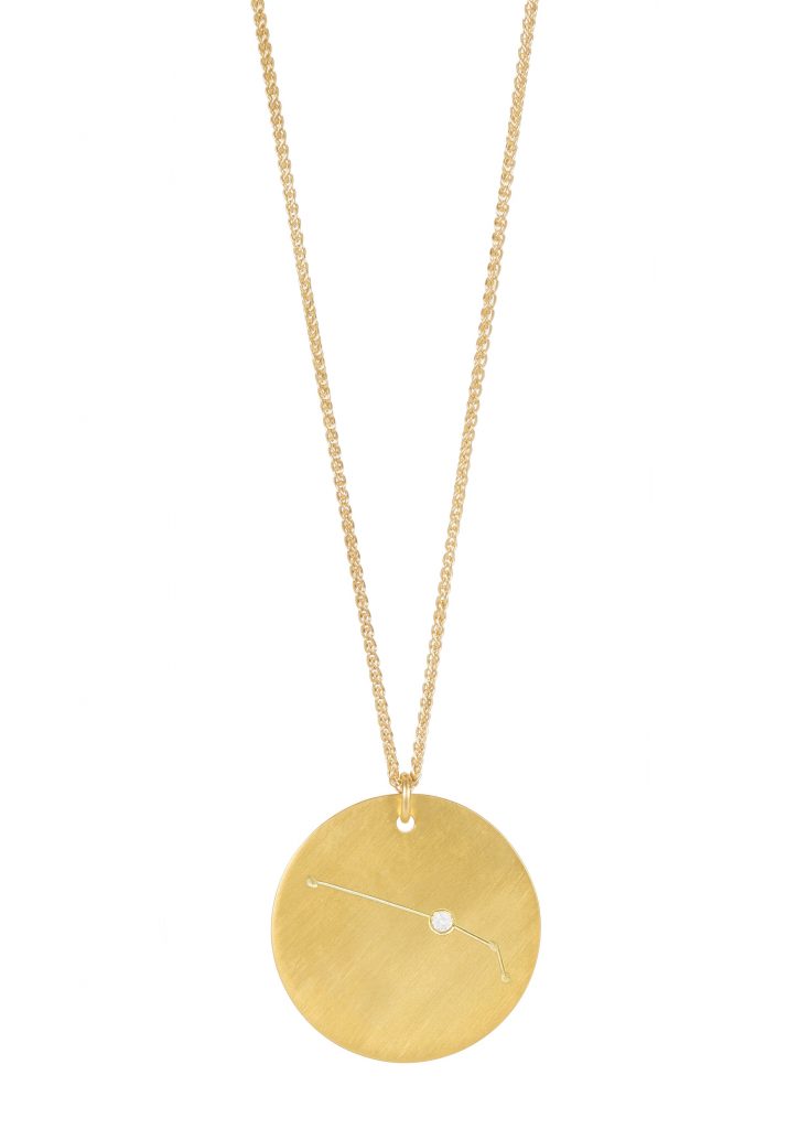 ARIES CONSTELLATION 14K - NECKLACE OR 