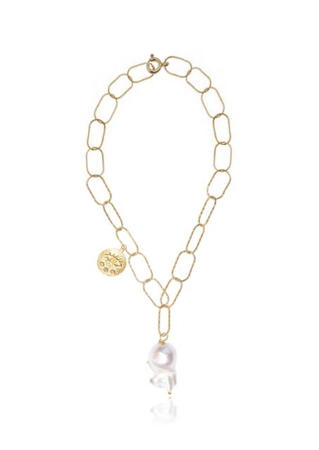 Kressida Lost Sea Short Necklace Clear