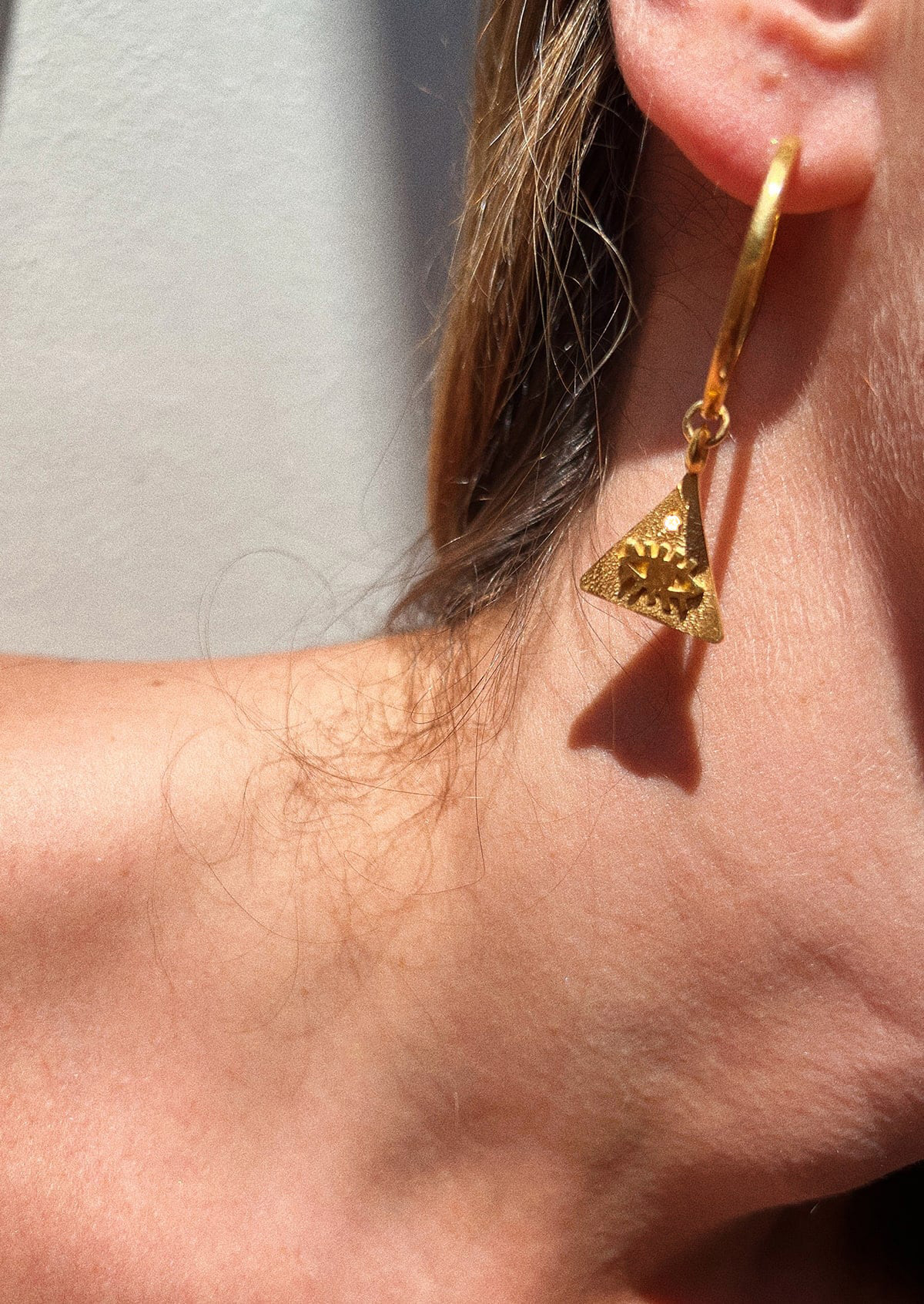 Kressida Pyramis Small Hoops Kressida Pyramis Small Hoops