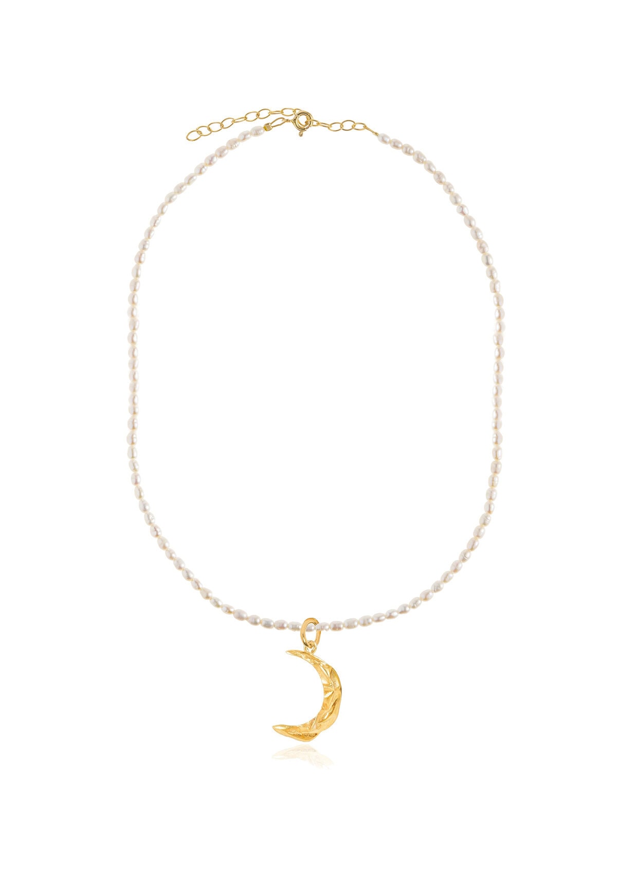 Méliès Moon Oval Pearl Necklace Méliès Moon Oval Pearl Necklace