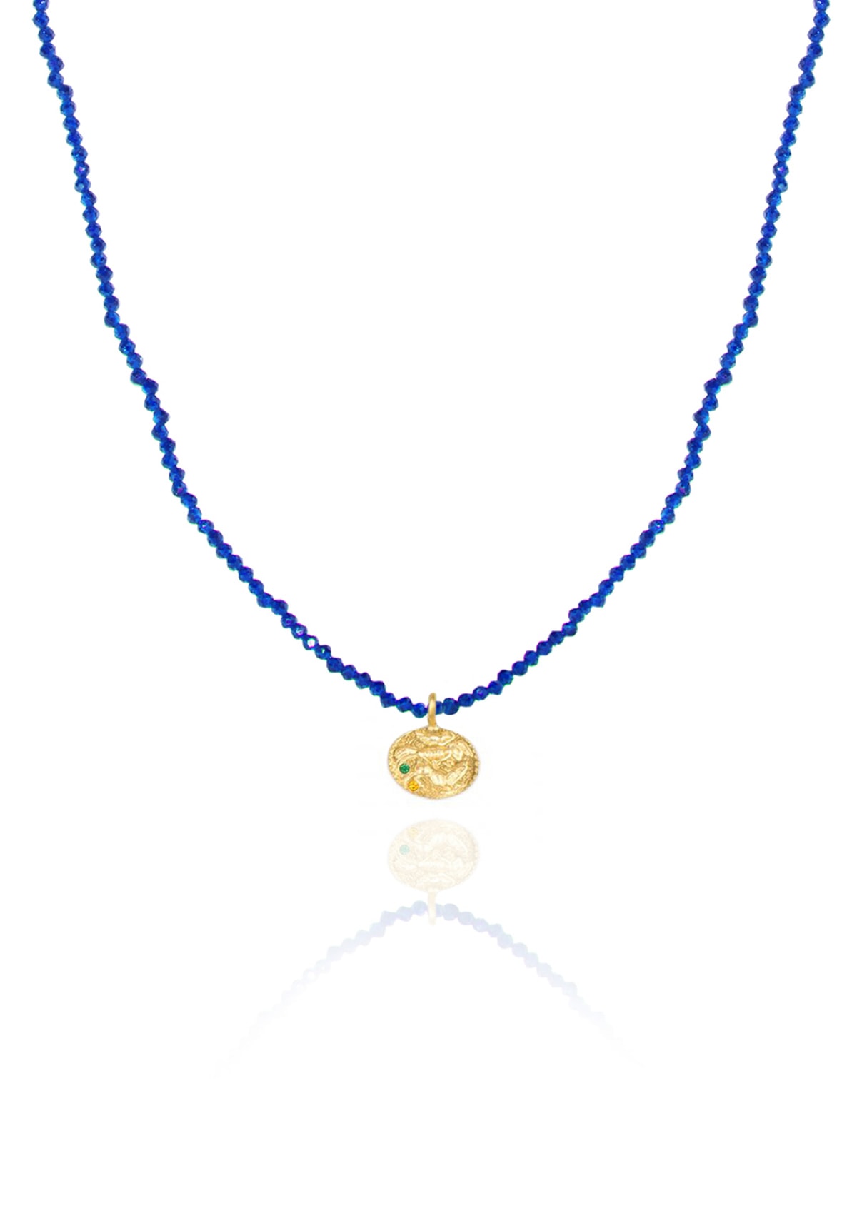 Sealstone Runner Blue Necklace