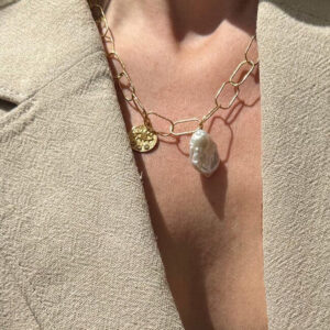 Kressida Lost Sea Short Necklace Clear