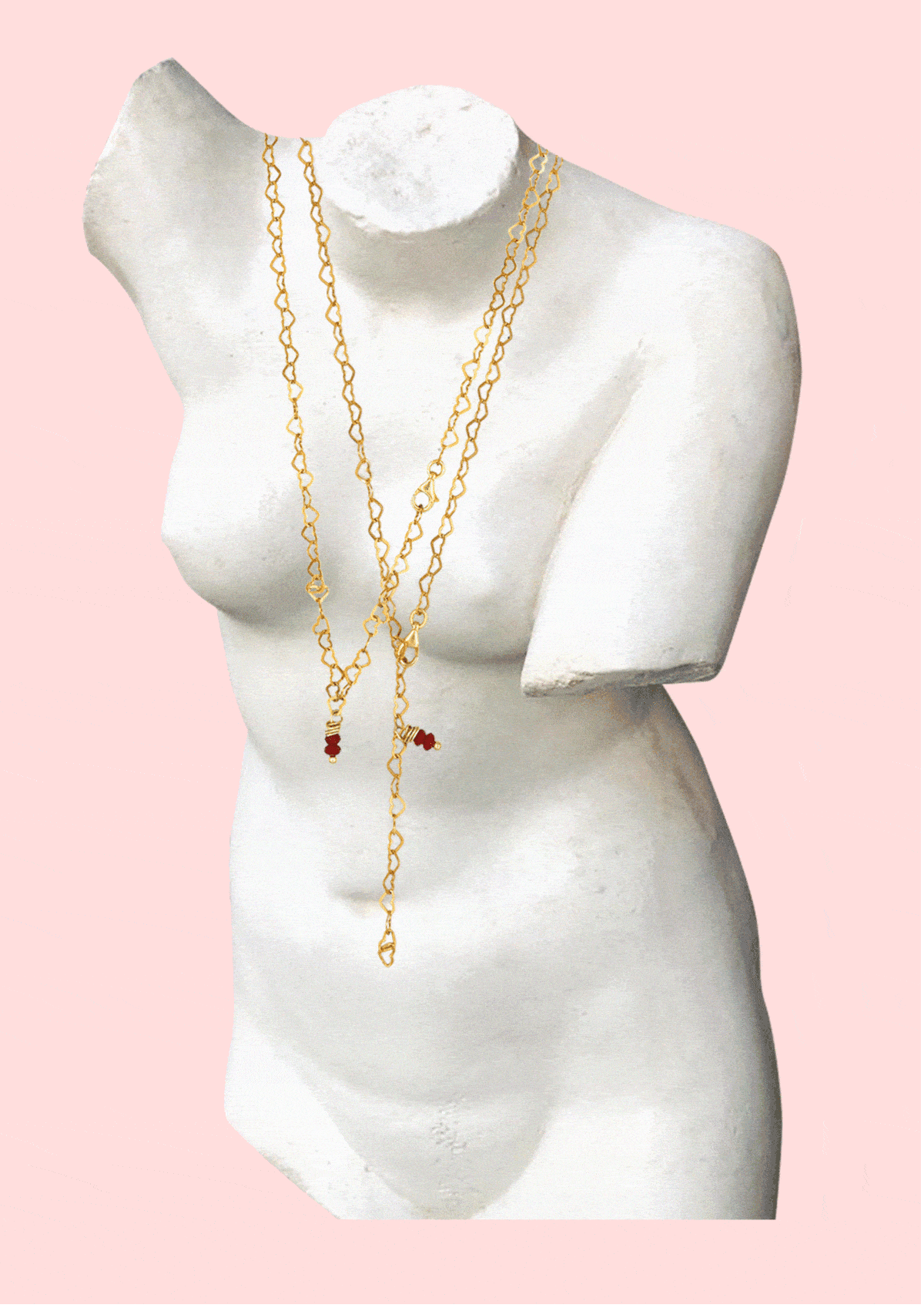 HERMINA FOOL FOR YOU NECKLACE