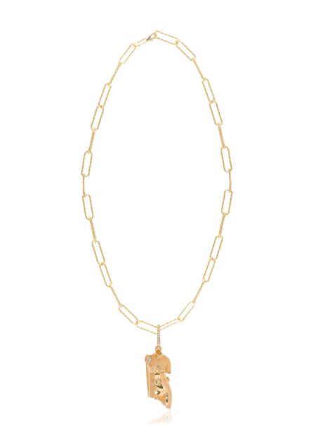 Theá Large Diamond Cut Chain