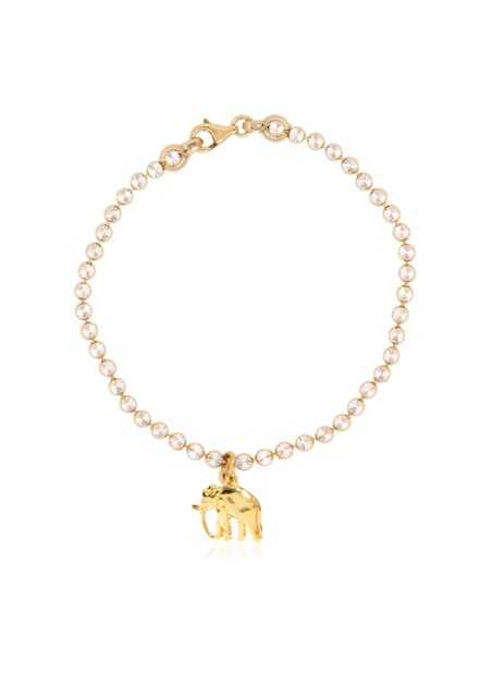 Tiny Elephant Sylvia Gold Bracelet