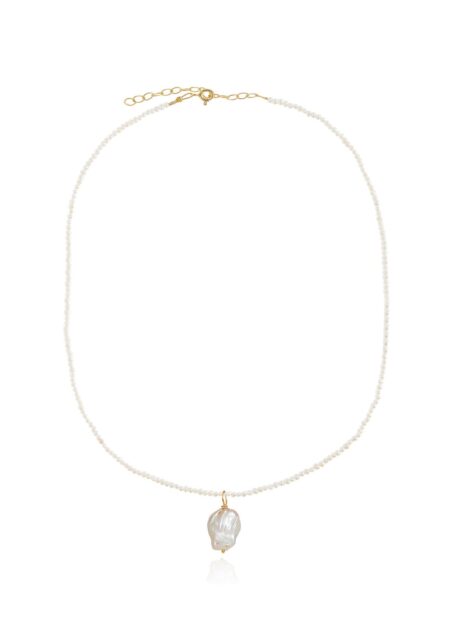 Galini Vintage Pearl Necklace