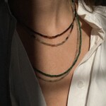 Malachite Thin Necklace
