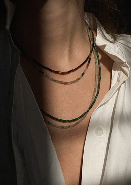 Pine Tube Necklace