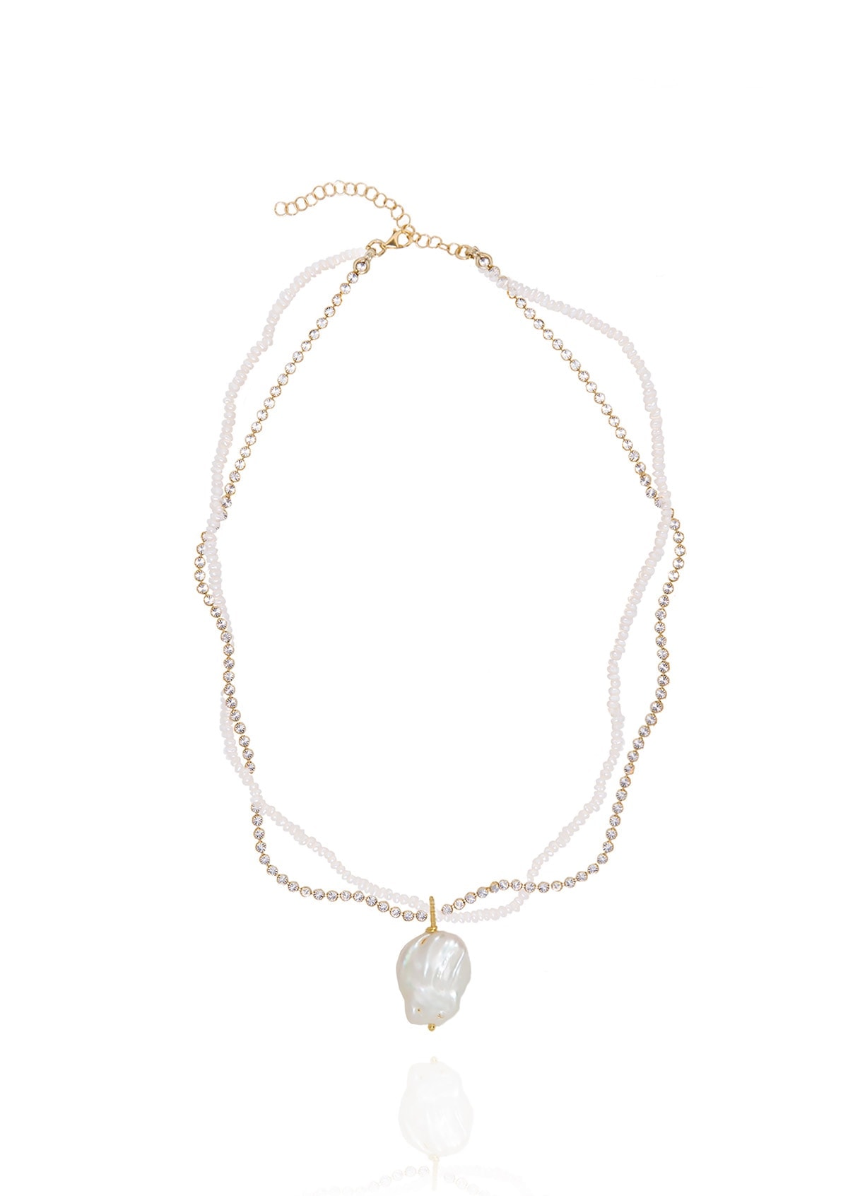 Sylvia Pearl Layered Necklace