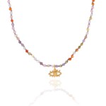 Wizard of Rainbows Knotted Eye Necklace
