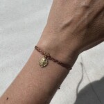 Tiny Leo Metallic Bracelet – Bronze