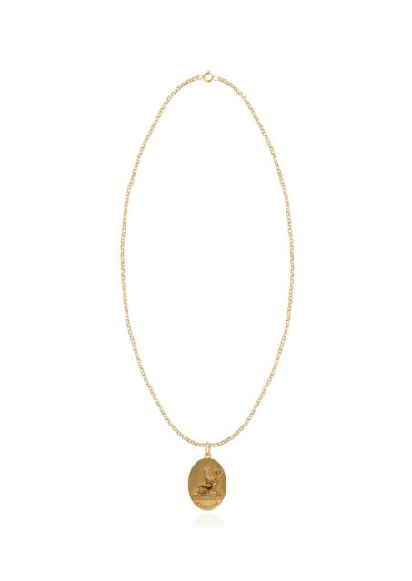 Emperor Oval Tarot Thin Chain