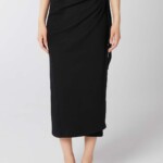 The Sarong Skirt Black