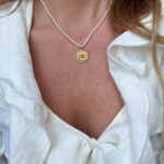 Mini Kressida Oval Pearl Necklace