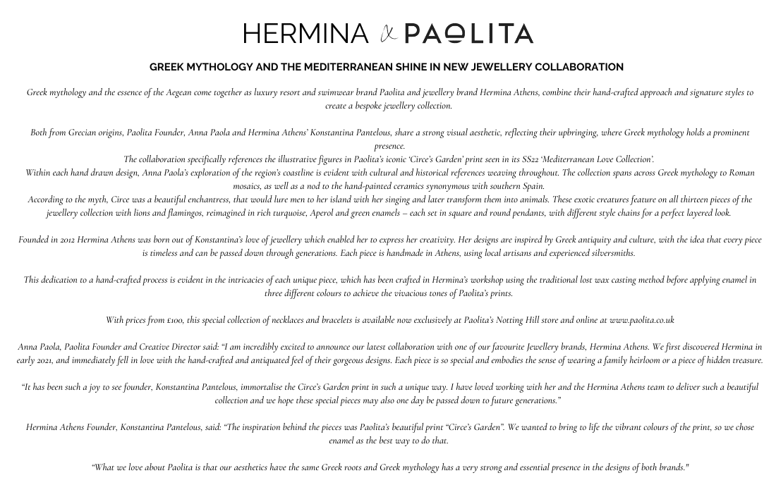 Hermina x Paolita Press Release