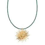 Sun Tarot Pine Necklace