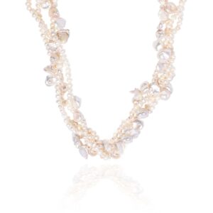 Tangled Pearl Necklace