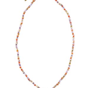 Rainbow Zirconia Necklace