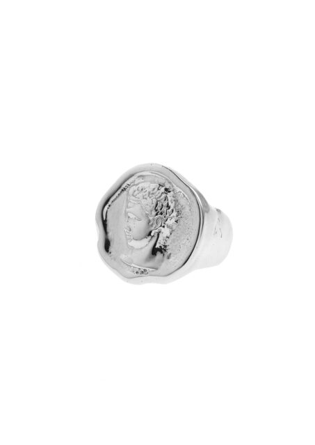 Hermis Signet Ring - Silver