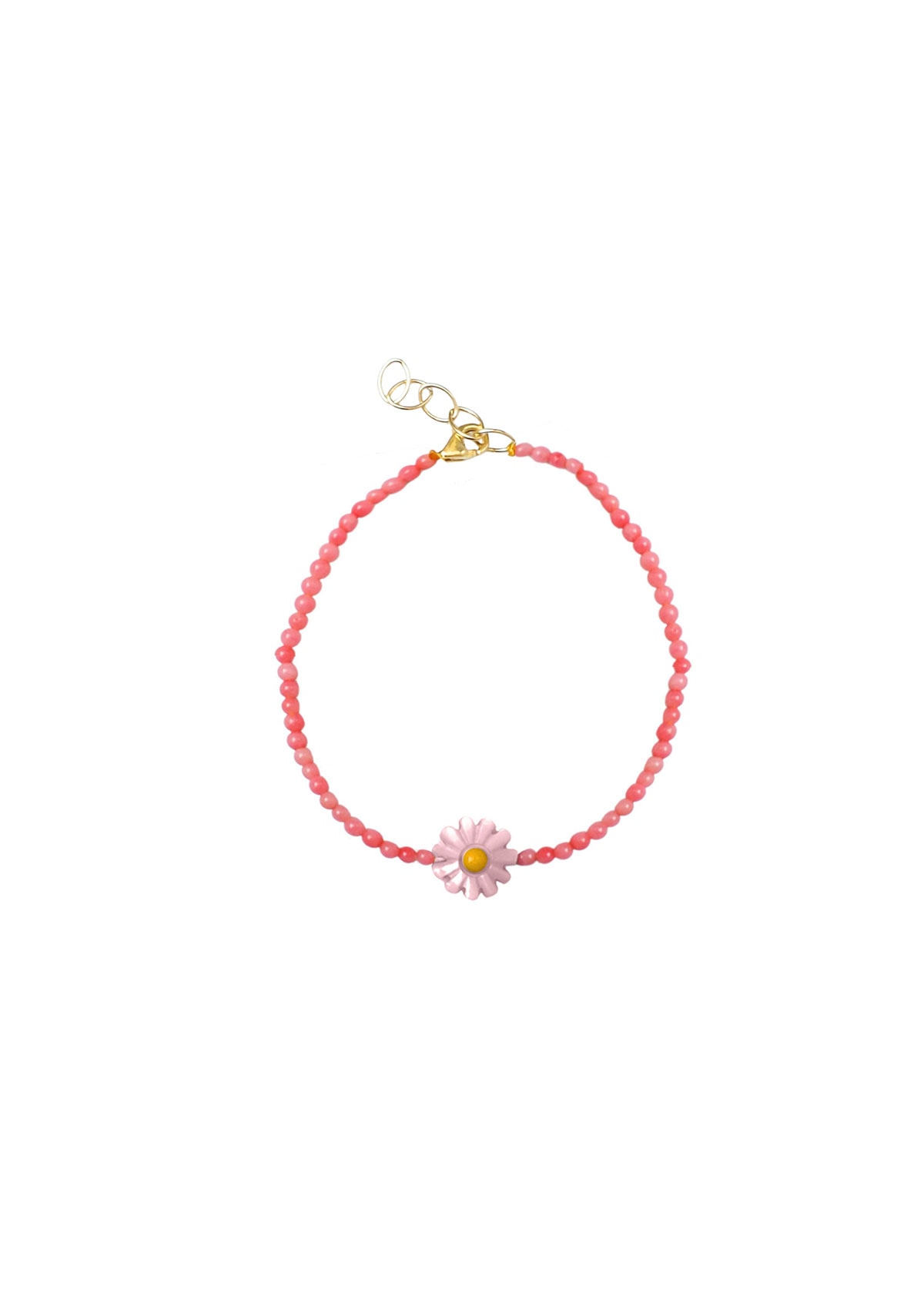 Margherita Pink Coral Bracelet