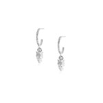Týche Mini Hammered Hoops