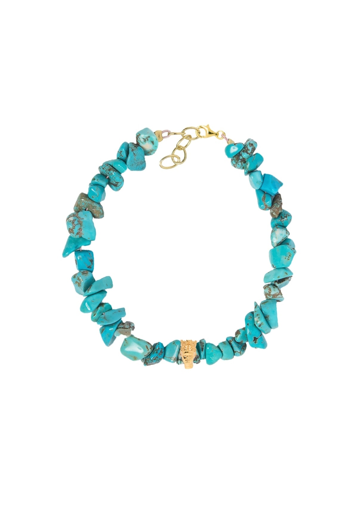 Týche Mini Turquoise Stone Necklace