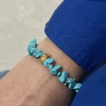 Týche Mini Turquoise Stone Bracelet