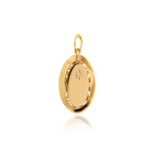 Angel Oval Charm