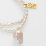 Hermina Athens Packaging Galini Baroque Pearl Layered Necklace
