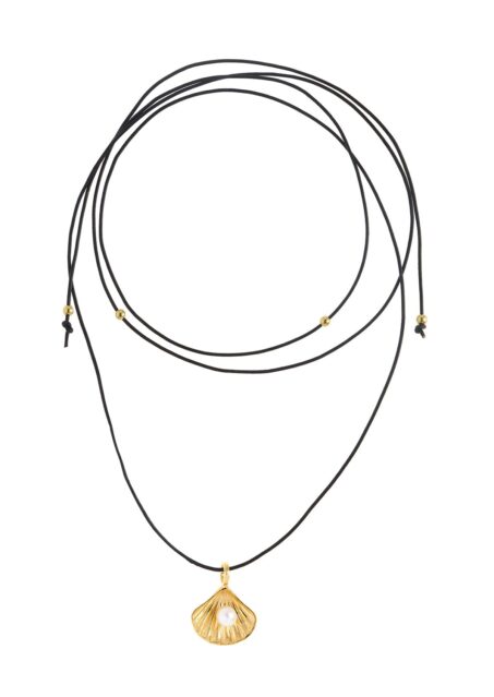 Kochyli Black Leather Necklace