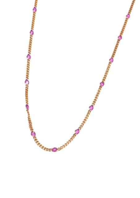 Twiggy Purple Necklace