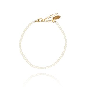 Oval Pearl Bracelet