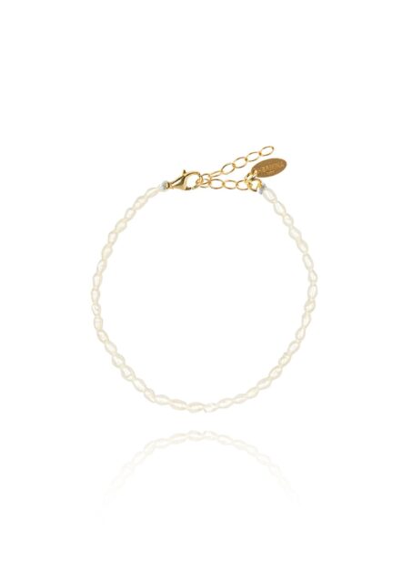 Oval Pearl Bracelet