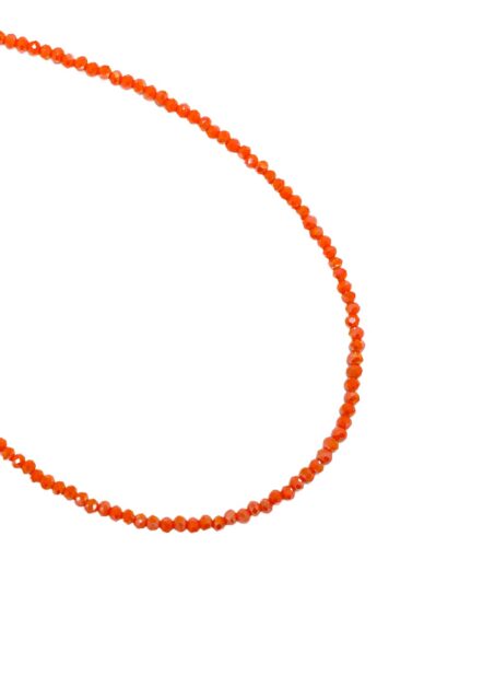 Frizzy Orange Necklace