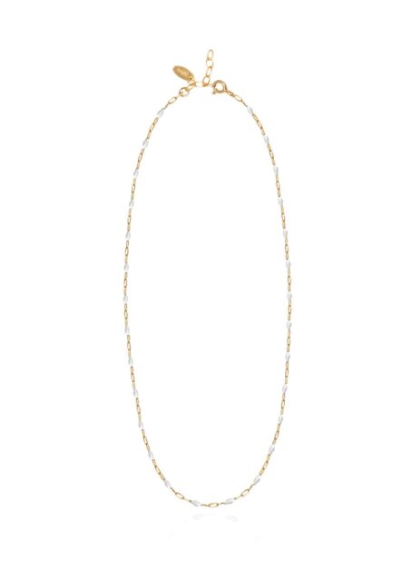 Pearly White Enamel Chain