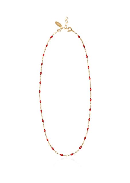 Red Enamel Chain