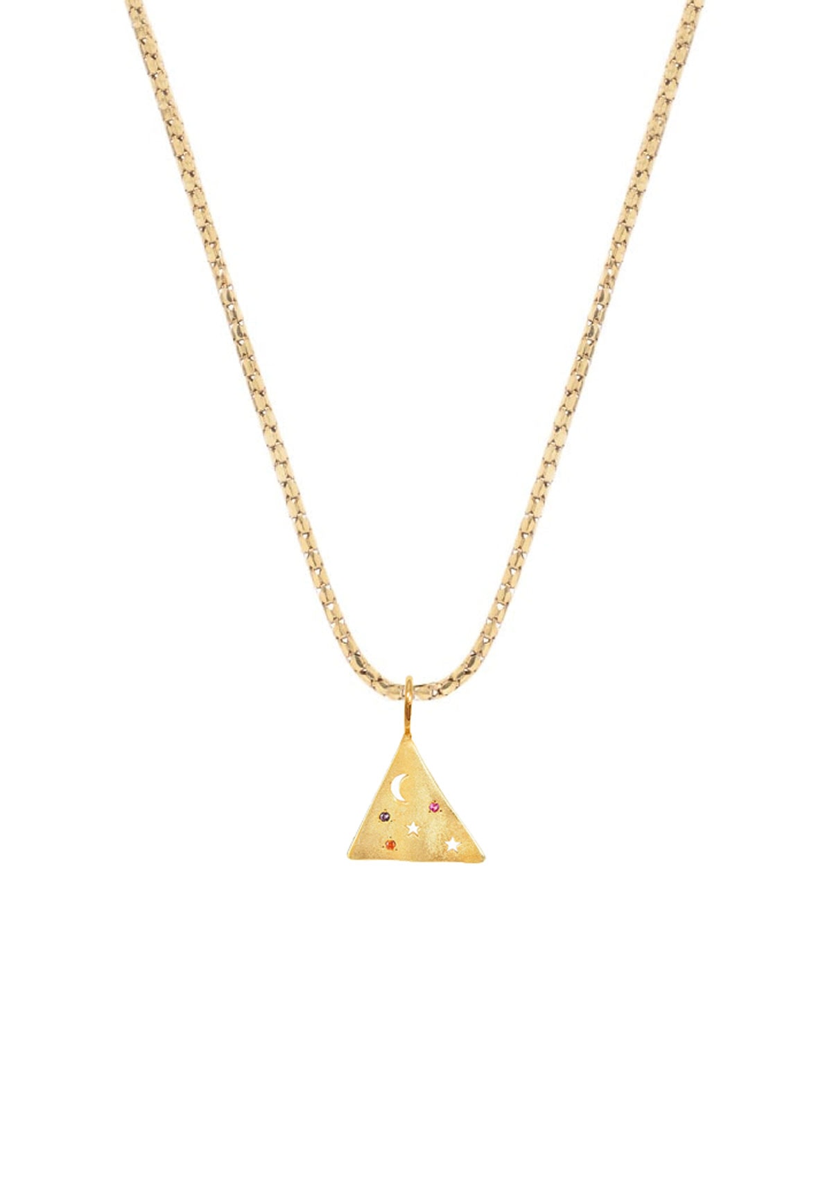 Melies Small Pyramis Snake Chain