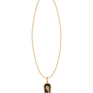 Venetia Black Cord Chain