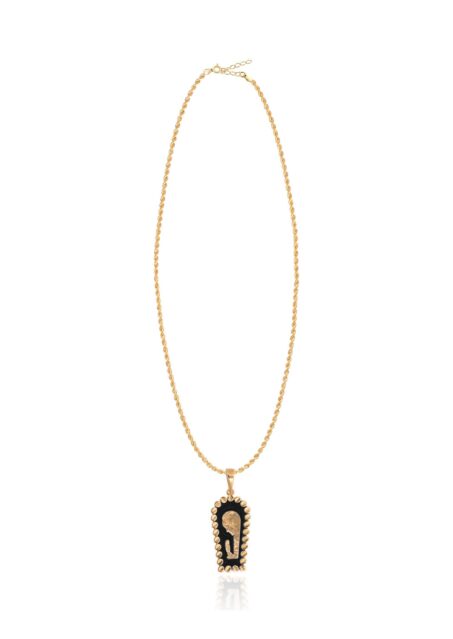 Venetia Black Cord Chain