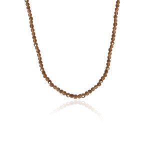 Moca Garnet Necklace