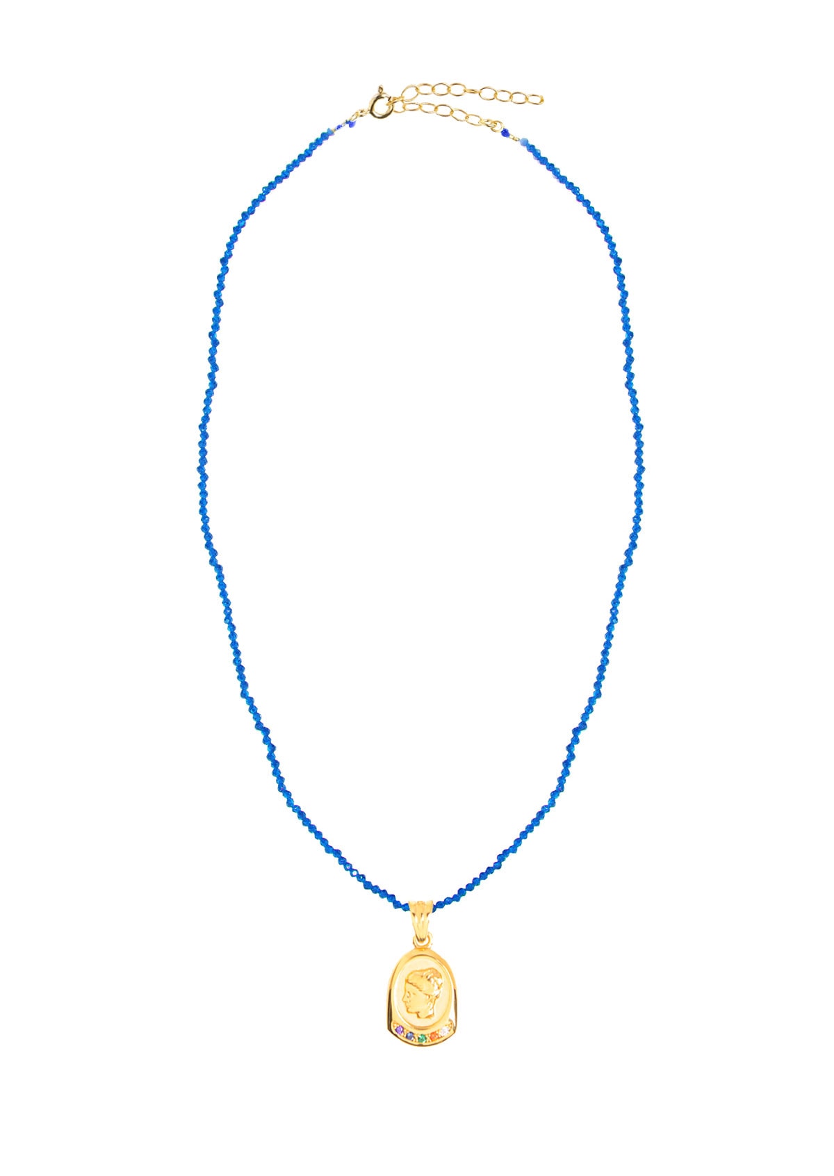 Ygieia Stardust Aegean Blue Necklace