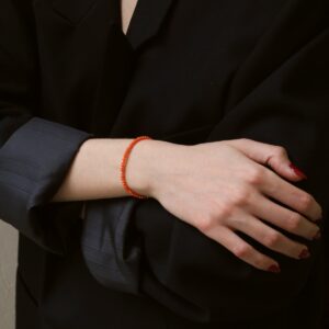 Frizzy_Orange_Bracelet