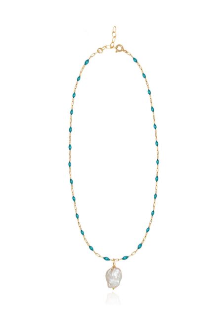 Galini Aqua Enamel Chain