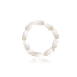 Oval Pearl Ring