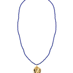 Hermis Small Dark Blue Necklace