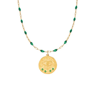 Kressida Small Arabian Emerald Nights Chain
