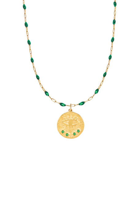 Kressida Small Arabian Emerald Nights Chain