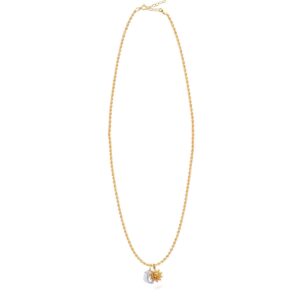 Sun In The Cloud Cord Necklace