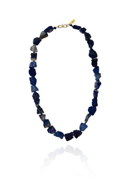 Lapis Pebble Necklace