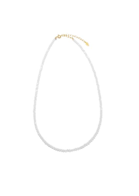 Snow White Crystal Necklace
